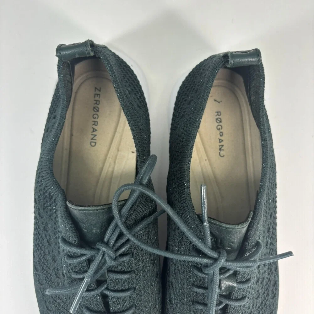 Cole Haan 2.ZERØGRAND Women's US 9B Scarab Knit Stitchlite Wingtip Oxford W28588